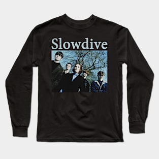 Slowdive 80s 90s Vintage Retro Long Sleeve T-Shirt